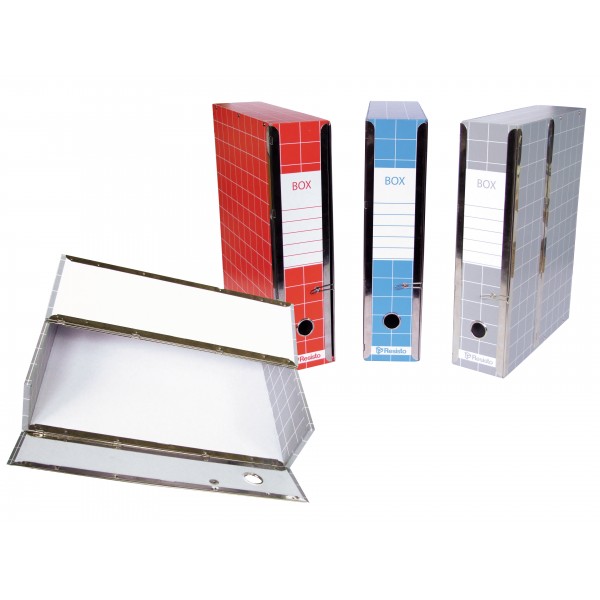 Box 1 - scatola archivio colore grigio