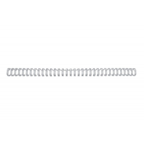 Wirebind - spirali metalliche colore argento