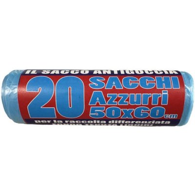 Sacchi per rifiuti colore azzurro