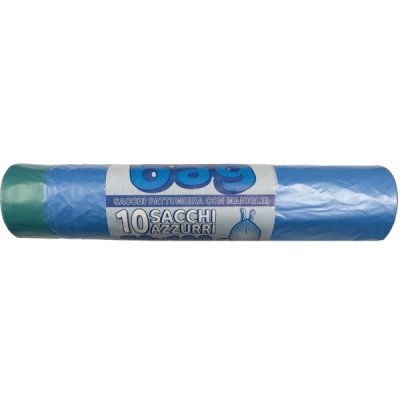 Sacchi per rifiuti colore azzurro