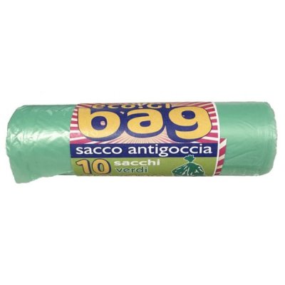 Sacchi per rifiuti colore verde