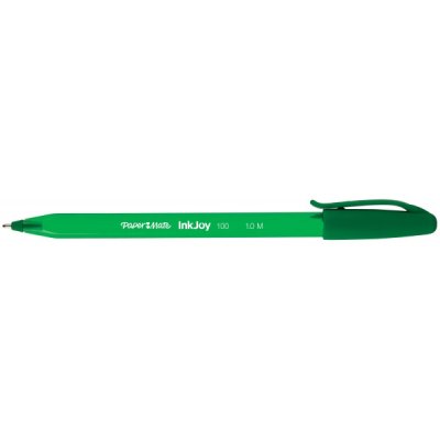 Inkjoy 100 - penna a sfera colore verde tipo punta conica