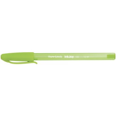 Inkjoy 100 - penna a sfera colore verde chiaro tipo punta conica