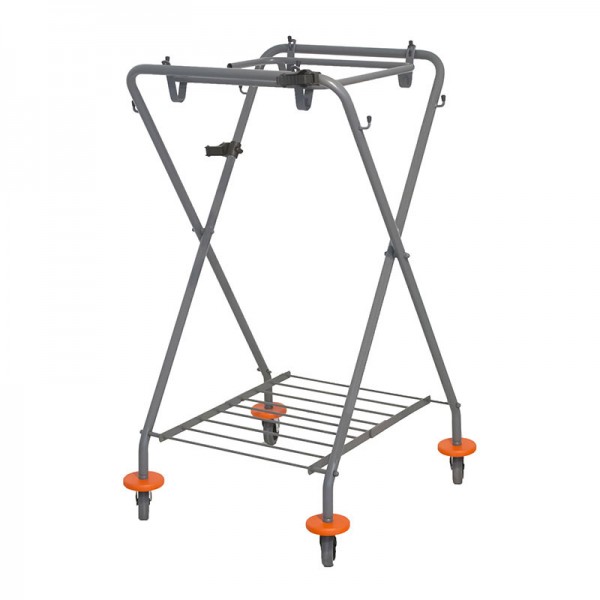 Carrello x colore grigio