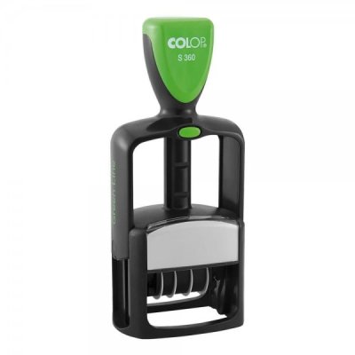 Printer s360 green line - timbro datario colore verde
