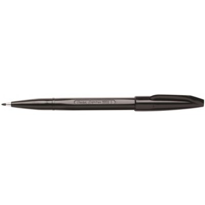 Sign pen s520 - penna colore nero tipo punta conica