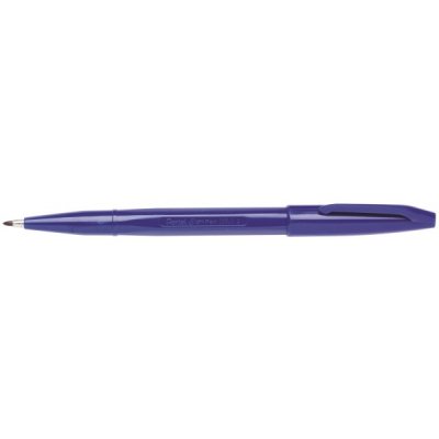 Sign pen s520 - penna colore blu tipo punta conica