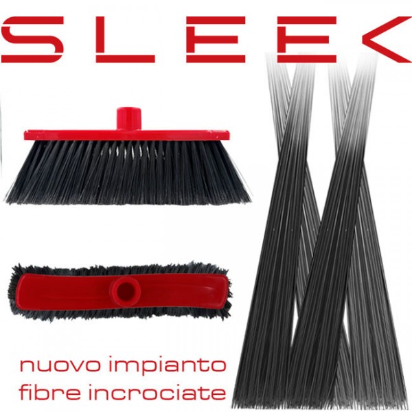 Scopa sleek senza manico