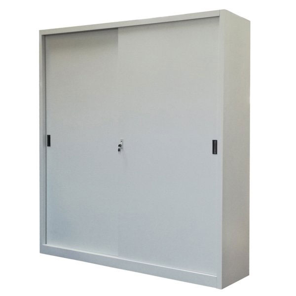 Armadio a porte scorrevoli colore grigio