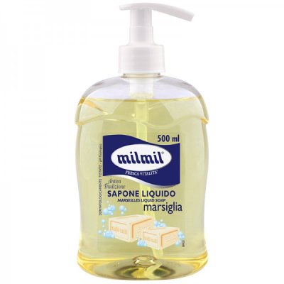 Milmil detergente liquido con profumazione marsiglia