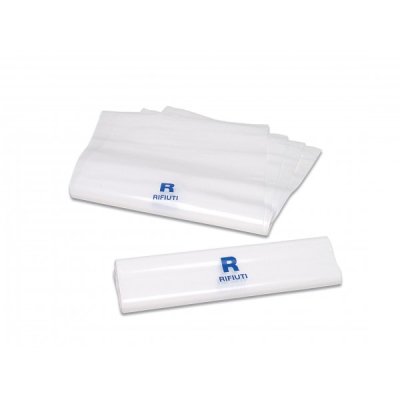 Sacchetto minigrip per rifiuti sanitari colore bianco
