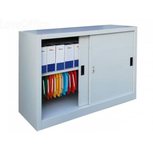 Armadio a porte scorrevoli colore grigio