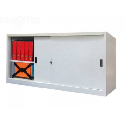 Armadio a porte scorrevoli colore grigio