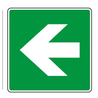 Cartello "freccia sinistra/destra"