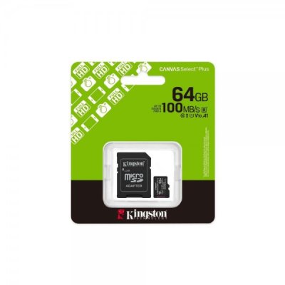 Micro sdxc card 64gb classe 10 colore nero