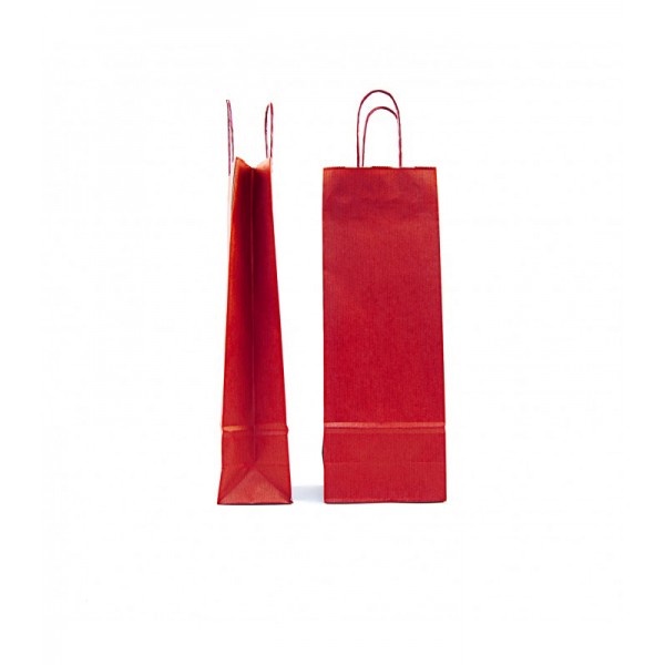 Rex - borsa per bottiglia colore rosso grammatura 110gr