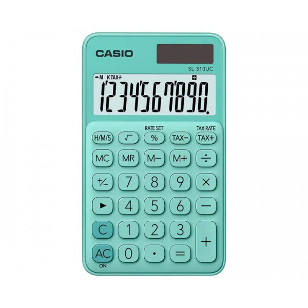 Sl-310uc calcolatrice tascabile colore verde