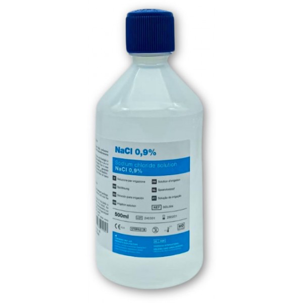 Soluzione salina sterile, 500ml