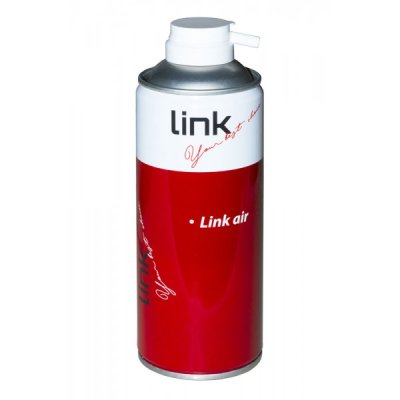 LINK spray aria compressa rimuove la polvere e sporco da apparecchiature elettroniche - 400ml