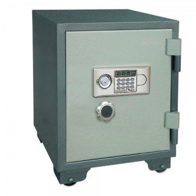 I.dekt - cassaforte di sicurezza colore grigio