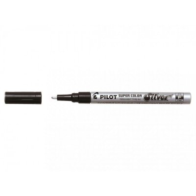 PILOT Marcatore permanente con inchiostro a vernice - punta da 3mm - Argento