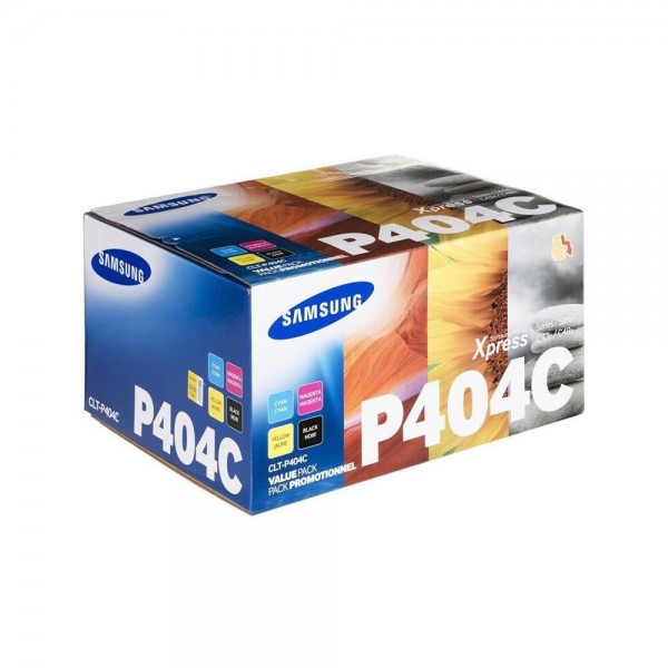 P404c toner multipack cmyk colore nero, ciano, magenta, giallo