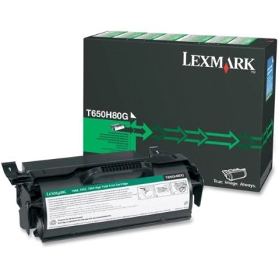 T650h80g toner reman nero colore nero