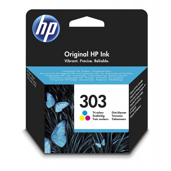 HP Cartuccia Originale Colori 303 (T6N01AE)