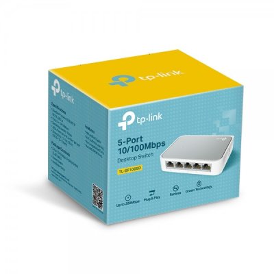 TP-LINK Switch 5 porte RJ45 10/100Mbps