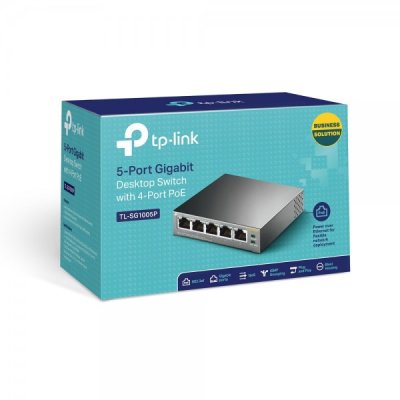 TP-LINK Switch Desktop 5 porte 10/100/1000Mbp