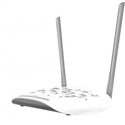 TP-LINK access point wireless fino a 300Mbps, single band 2,4Ghz, 2 antenne, supporto passivo PoE
