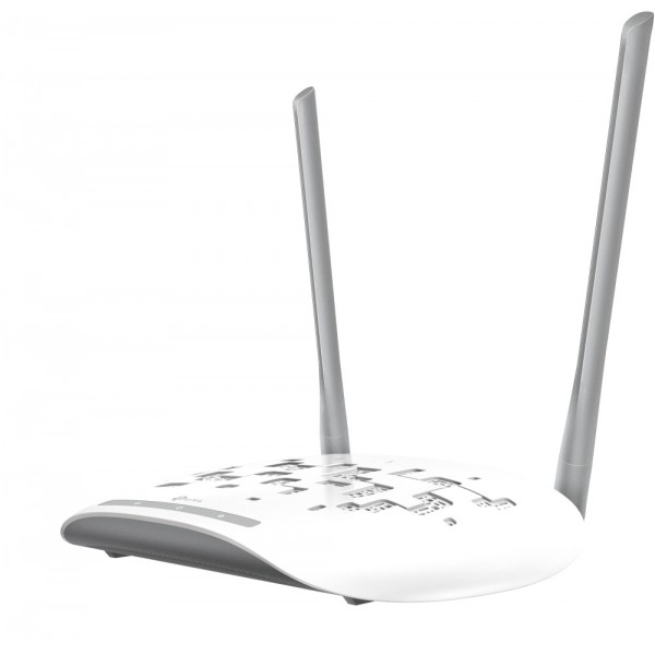 TP-LINK access point wireless fino a 300Mbps, single band 2,4Ghz, 2 antenne, supporto passivo PoE