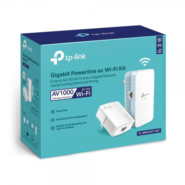 Powerline av1000 kit colore bianco