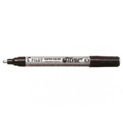 PILOT Marcatore permanente con inchiostro a vernice - punta da 4,5mm - Argento