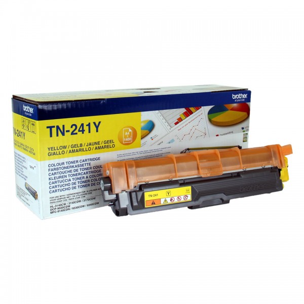 Brother Toner originale Giallo TN-241Y