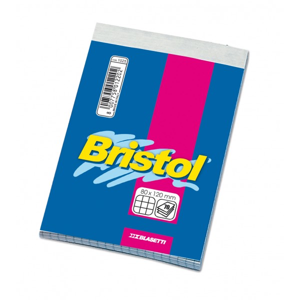 Bristol - blocco a punto metallico grammatura 50gr