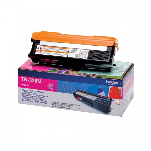 Tn328m toner magenta colore magenta