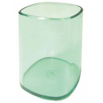 ARDA Portapenne a bicchiere - Verde trasparente