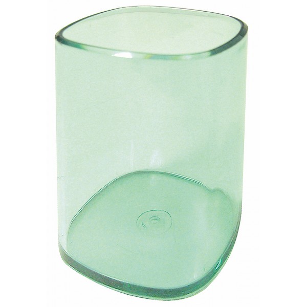 ARDA Portapenne a bicchiere - Verde trasparente