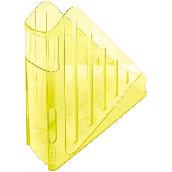 ARDA Portariviste - Giallo trasparente - Dorso 7,5cm