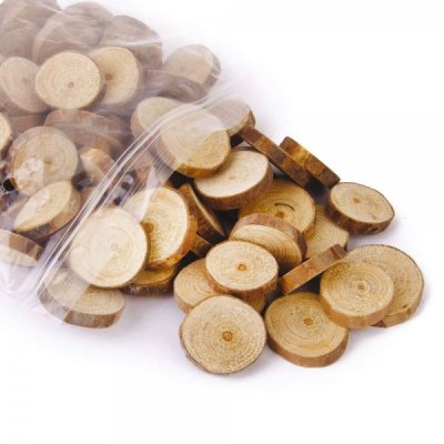 Fettine di legno colore legno