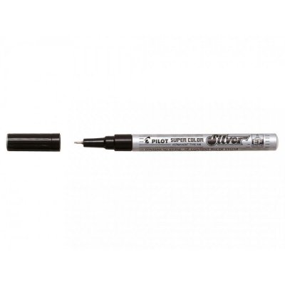 PILOT Marcatore permanente con inchiostro a vernice - punta da 1mm - Argento