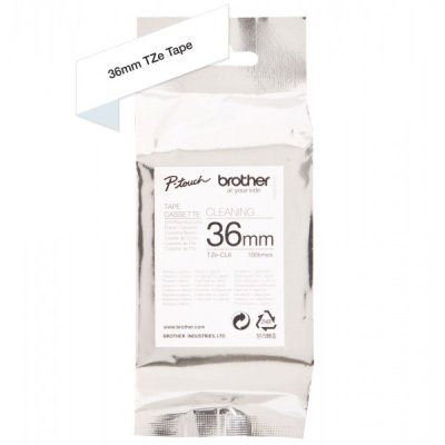 Brother tze-cl6 nastro pulizia 36mm x 2,5m colore pulizia