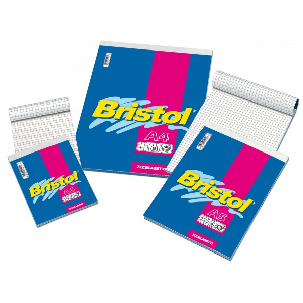 Bristol - blocco a punto metallico grammatura 50gr