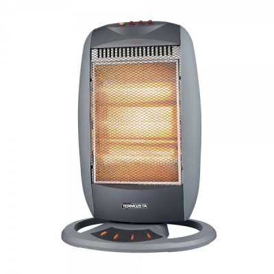 Stufa alogena oscillante colore grigio