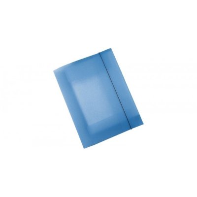 Eko - cartellina con elastico colore blu