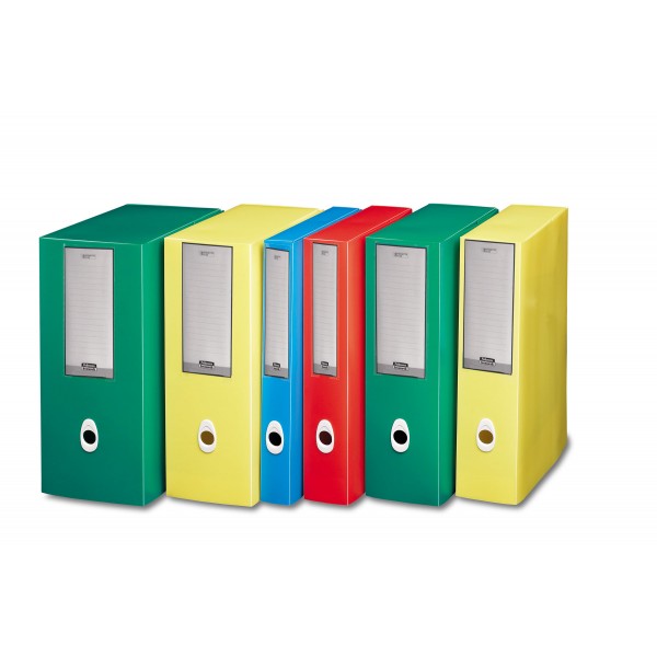 Plus - scatola progetti colore giallo