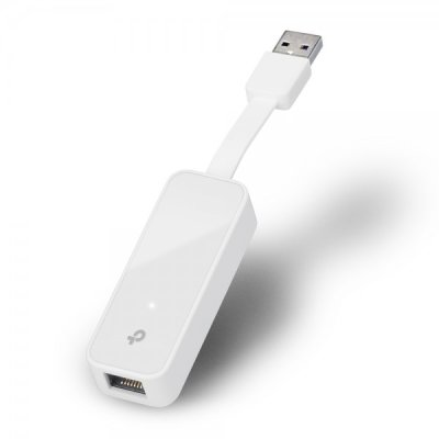 Adattatore di rete da usb 3.0 a gigabit ethernet colore bianco