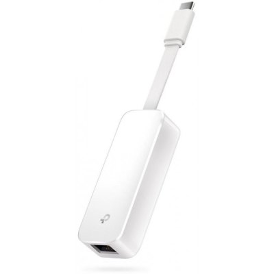 Adattatore di rete da usb-c a gigabit ethernet colore bianco