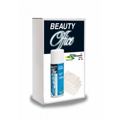BEAUTY OFFICE Kit pulizia monitor 200ml con 10 panni